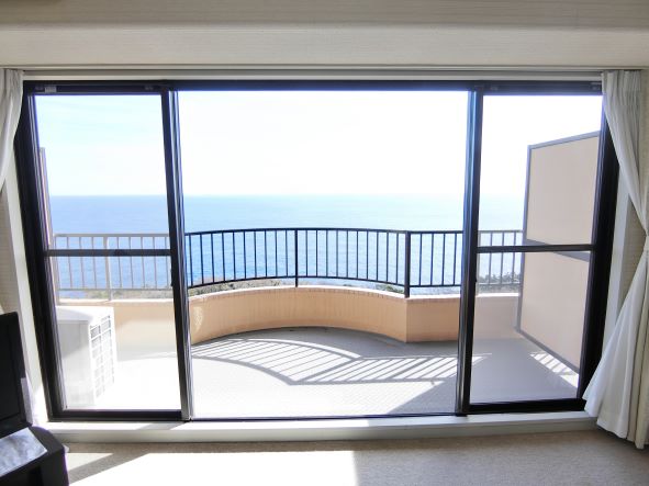 海一望のリビング! 海一望のリビング!